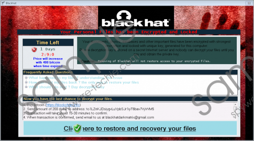 BlackHat Ransomware Removal Guide