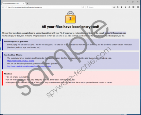 BTCWare-PayDay Ransomware Removal Guide