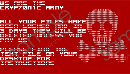 Cryp70n1c Ransomware Removal Guide