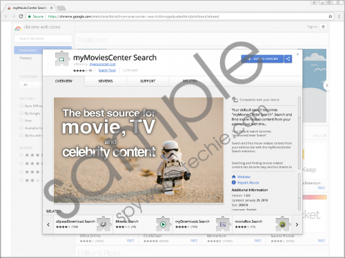 myMoviesCenter Search Removal Guide