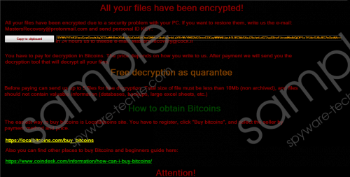 Spartacus Ransomware Removal Guide