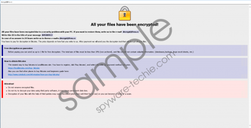 decrypt@fros.cc Ransomware Removal Guide