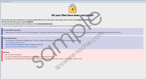 newsantaclaus@aol.com Ransomware Removal Guide