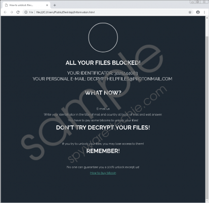 decrypthelpfiles@protonmail.com Ransomware Removal Guide