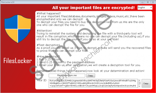 FilesLocker Ransomware Removal Guide