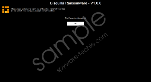 Bisquilla Ransomware Removal Guide