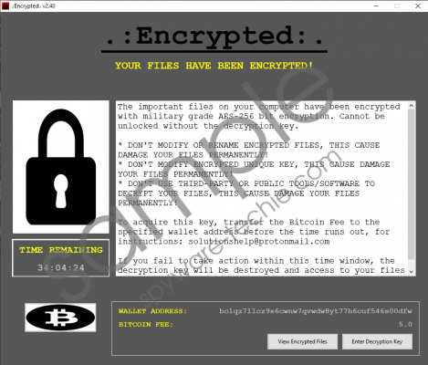 PyLock Ransomware Removal Guide