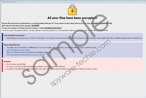 Wal Ransomware Removal Guide