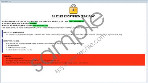 3442516480@qq.com Ransomware Removal Guide