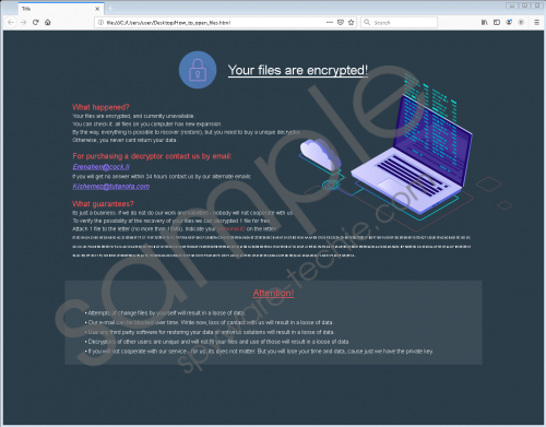 Erenahen Ransomware Removal Guide