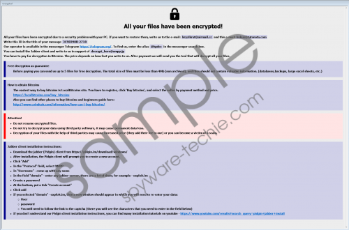 Dewar Ransomware Removal Guide