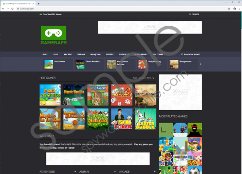 gamenaps.com Removal Guide