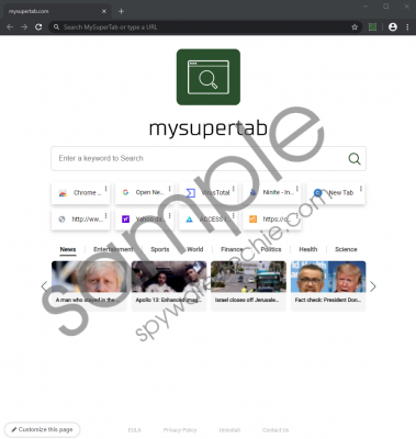 Mysupertab.com Removal Guide