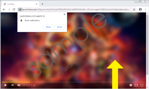 Pushishere.com Removal Guide