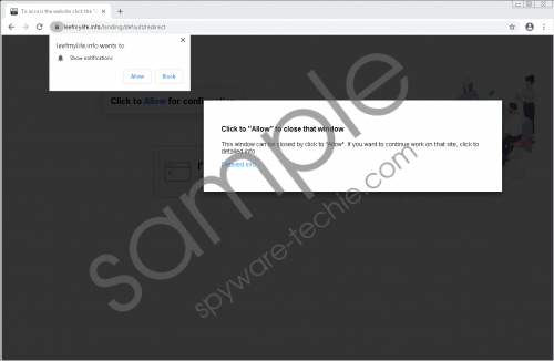 Leefmylife.info Removal Guide