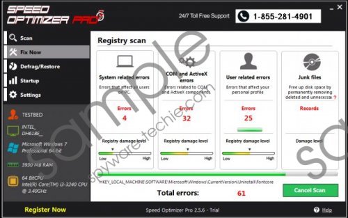 Speed Optimizer Pro Removal Guide